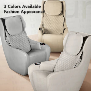 LEK 988M1 Home Office Hospitality Heated Massage Chair Sofa Mini Multi-Manipulation Massage Chair Neck Shoulder Shiatsu Massage