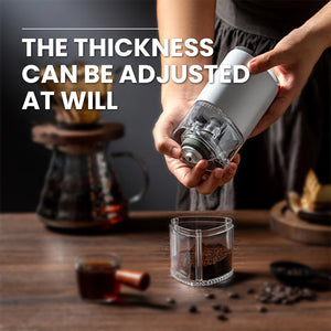Portable Electric Coffee Grinder USB Charge Ceramic Grinding Core Home Coffee Beans Pulverizer Grinder For Camping Drip/Espresso