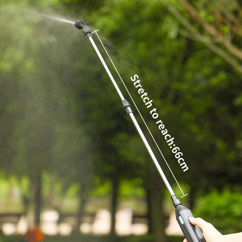 Shoulder Style Electric Sprayer 5L/8L Watering Can with 3 Nozzles USB Charging Automatic Garden Plant Irrigation Sprinklers Tool