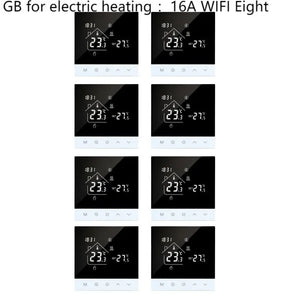 S4HGB  Wifi Smart Heating Thermostat LCD Display Voice Control Alexa Tuya Alice/ Electric/Water Floor Temperature Controller