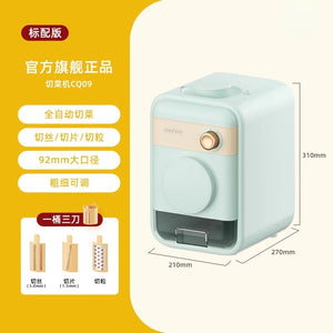 Electric Slicer Machine 220V Vegetable Cutter Automatic Multi-function Household Vegetables Sliced