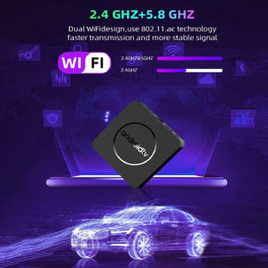 Smart TV Box Q10 Android 14 H313 Android Box Dual Wifi 2.4G&5G Google Assistant BT 4GB 32GB 64GB 128GB Media player Set Top Box