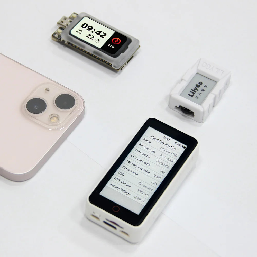 LILYGO® T-Display-S3-Pro ESP32-S3 Touch Display 2.33-inch LCD Development Board I2C Digital Light Sensor Module WiFi Bluetooth