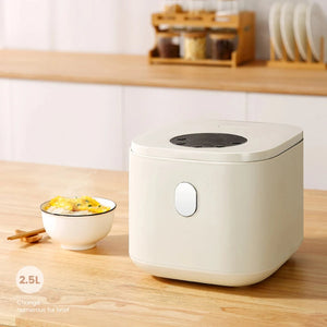 New Intelligent Large Capacity 2.5L Non-Stick Rice Cooker with English Menu - 400W 220V MultifunctionalerrorMessage