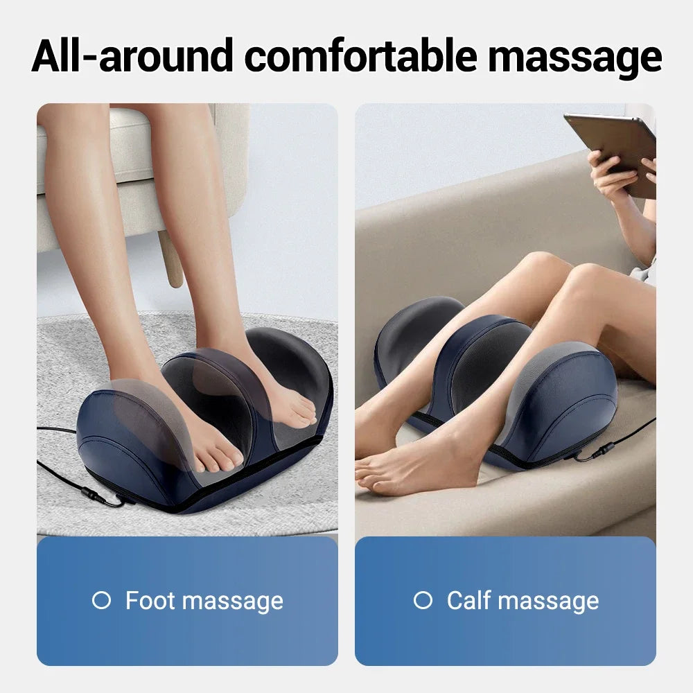 Electric Foot Massage Intelligent Calf Massage Device Kneading Massage Foot Care Hot Compress Deep Relaxation Relieve Fatigue - Stereotech