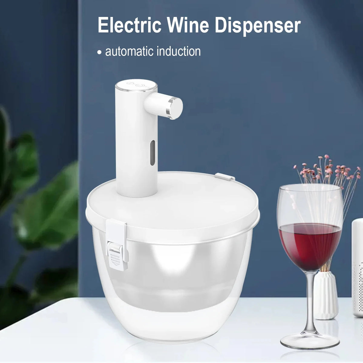 Smart Quantitative Alcohol Dispenser Professional High End Whiskey Pump Dispenser Liquor Pump Adjustable Electric Wine Decanter