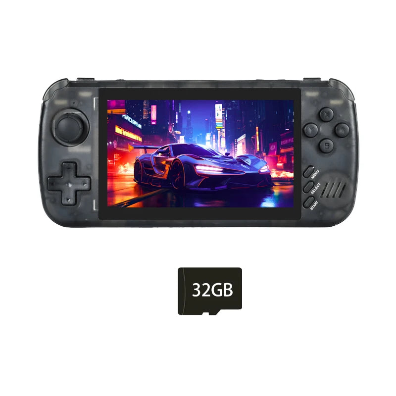 POWKIDDY NEW X39 Pro Handheld Game Console 4.5 Inch Ips Screen Retro Game PS1 Support Wired Controllers Children&#39;s gifts