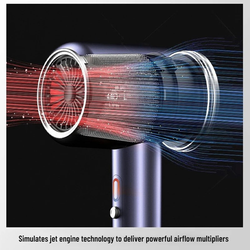 High Speed Hair Dryer 2400W High-Power Negative Ion Ultra Silent Recommended Professional Hair Dryer For Home Hair Salons NEW - Stereotech