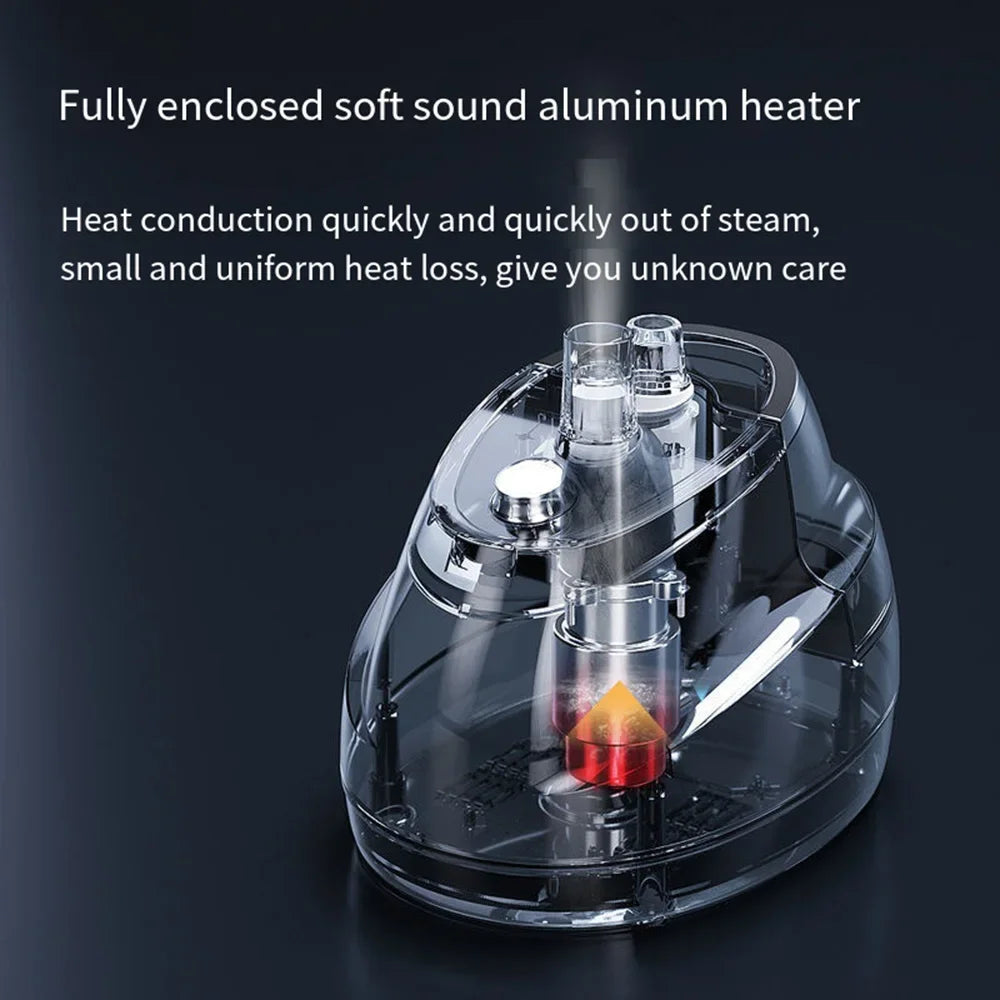 Houselin Full Size Garment Steamer for Clothes, 1800W Steam Iron Fabric Steamer for Wrinkles and Creases, Chemical-Free - Stereotech