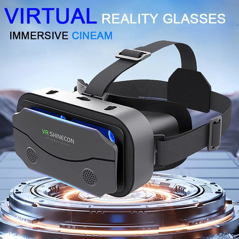 G10 VR Glasses VR Smart Glasses Headset Smart Glasses Helmet Video Game Binoculars For 5-7 Inches Smartphone VR Helmet