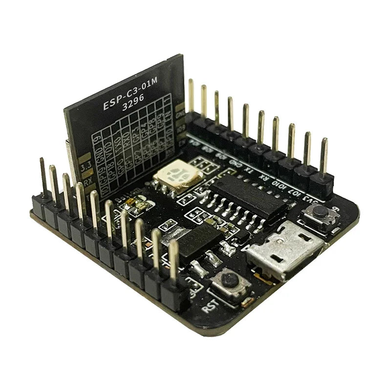 ESP32 C3 ESP32-C3 ESP-C3 ESPC3 ESP 12F 13 13U 01M low cost WiFi+ Bluetooth 5.0 series module development board ESP-C3-01M
