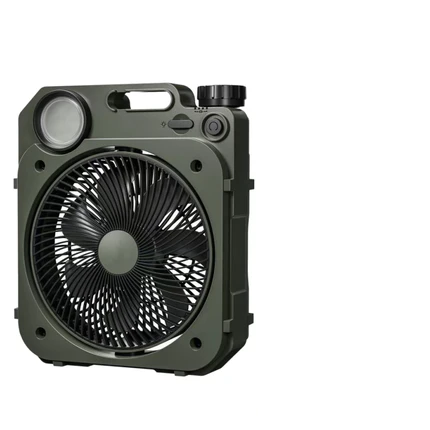 20000mAh Camping Fan Rechargeable Desktop Portable Circulator Outdoor Wireless Ceiling Electric Fan with Power Bank LED Lighting - Stereotech