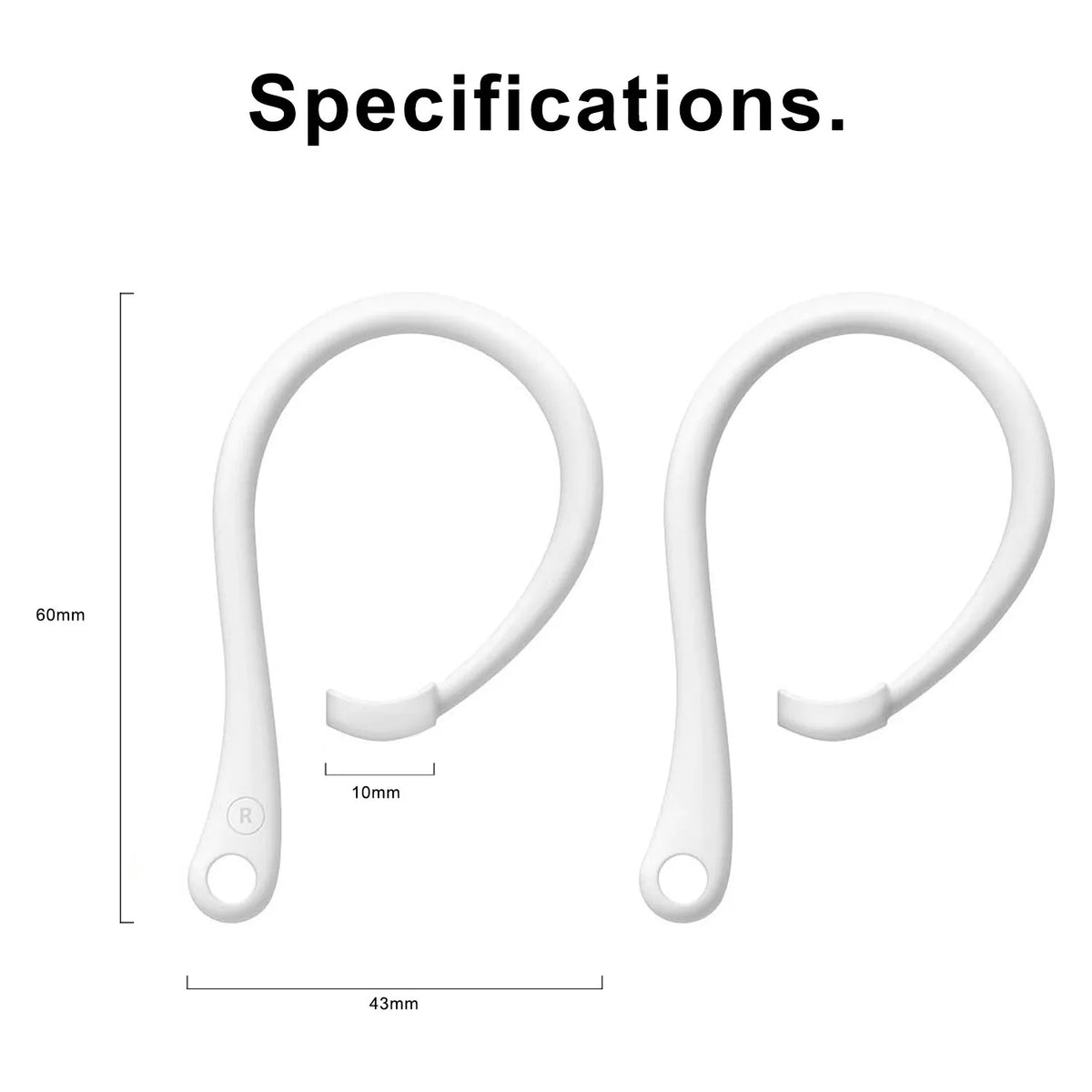 Bluetooth Earphone Silicone Earhook For Airpods 1/2 Pro Earpods Loop Clip Headset Ear Hook Replacement Headphone Accessories - Stereotech
