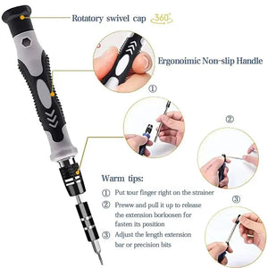 NEW 115-in-1 precision screwdriver set multifunctional professional repair tool with 98pcs magnetic suitable for various repairs