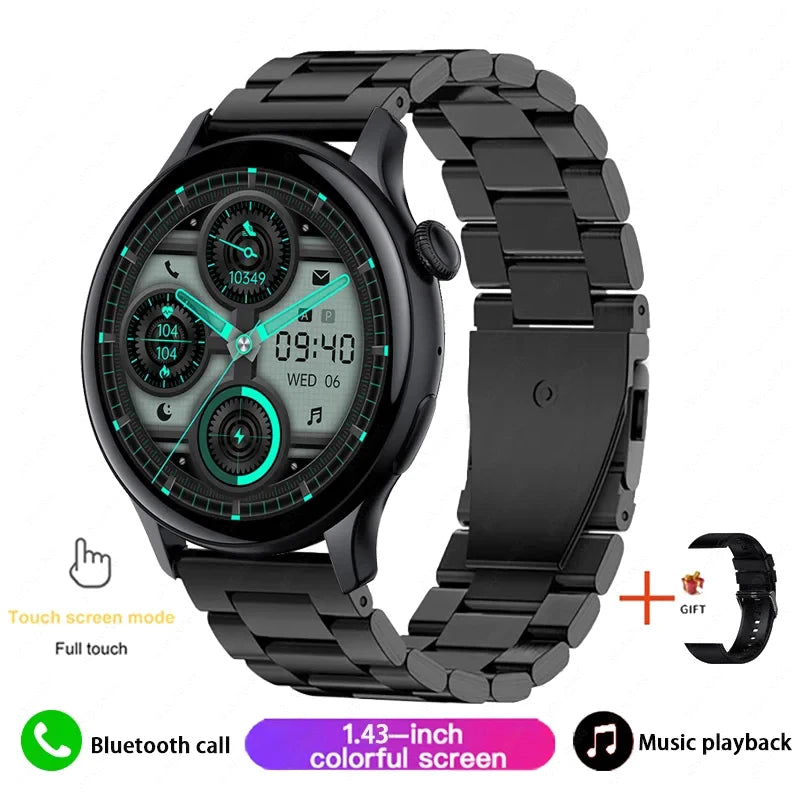 Xiaomi Mijia New Women Bluetooth Call Smartwatch Always Display Time Heart Rate Sports Health Monitoring Music GT4 Smart Watches