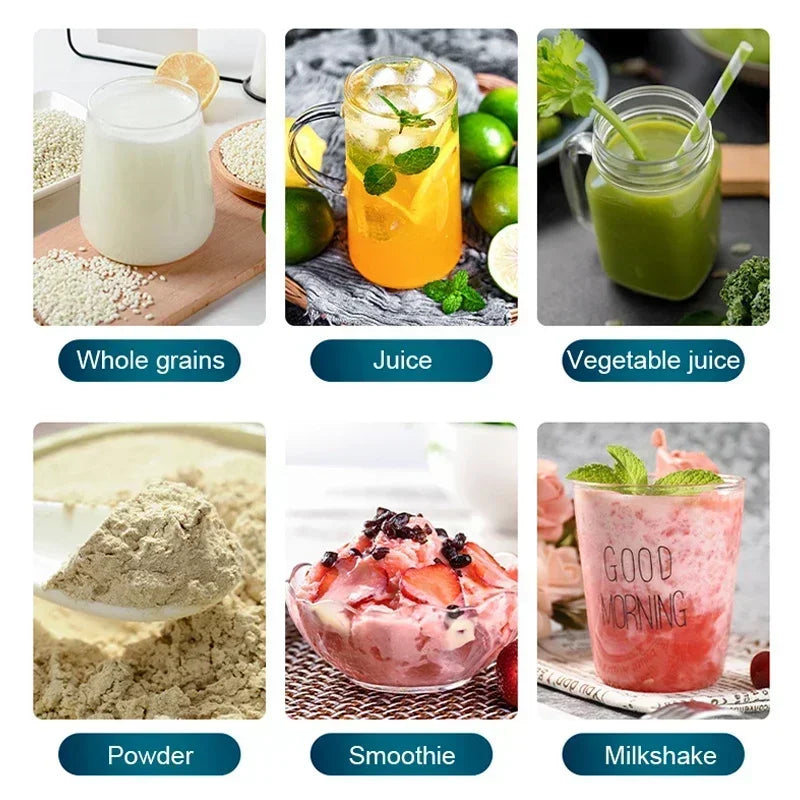 2000W Heavy Duty Commercial Blender 6 Blades - Stereotech