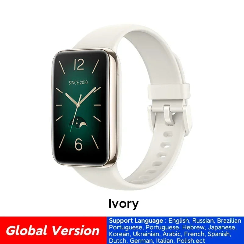 Global Version Xiaomi Band 7 Pro 1.64&#39;&#39; AMOLED 2.5D Curved Display Built in GPS Blood Oxygen Always On Watch Face Smart Band