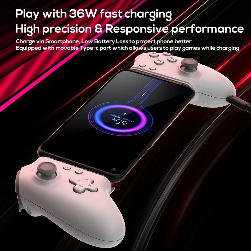 MEMO S3 Type-C Wired &amp; BT Wireless Multi-Mode Mobile Game Pad Controller Joystick for Phone and Tablet Android &amp; iOS