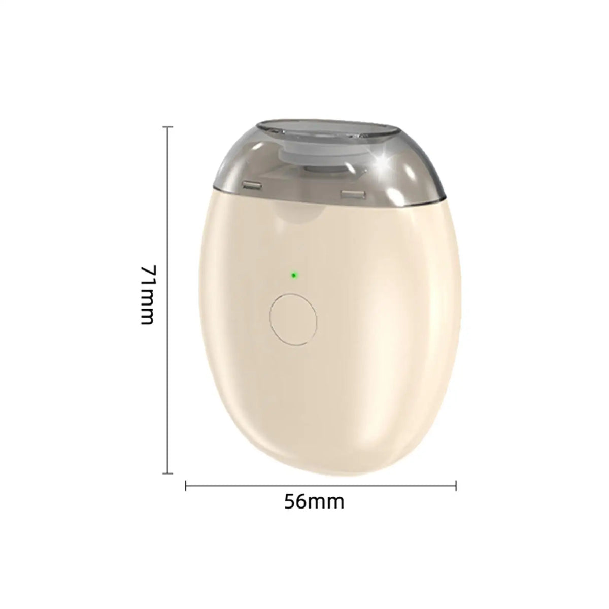 Electric Nail Clipper Nail Grind Polish Multifunction Comfortable 3 Speeds Fingernail Trimmer for Women Men Kids