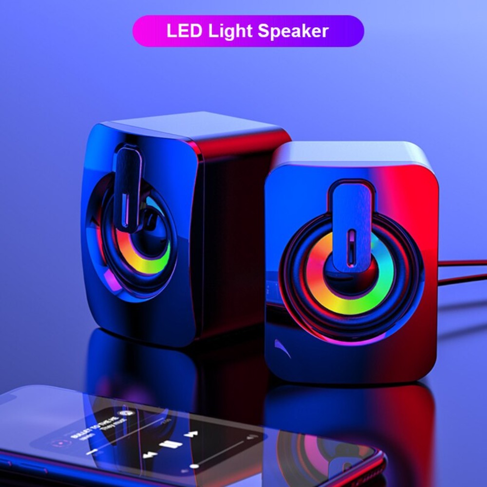 Mini RGB Computer Speaker - Stereotech