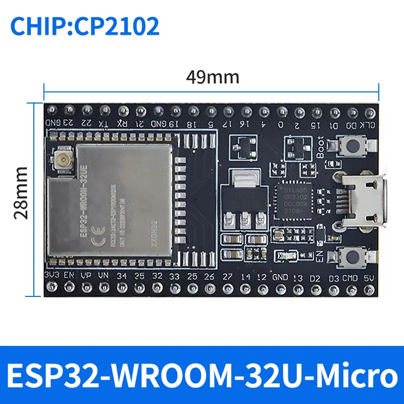ESP32 Development Board WiFi+Bluetooth Ultra-Low Power Consumption Dual Core ESP-32S ESP32-WROOM-32D ESP32-WROOM-32U ESP 32