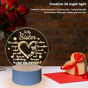 Grandma Night Light Friendship LED Night Light Granny Gifts From Grandchildren Best Friend Birthday Gifts Gifts for Best Friends