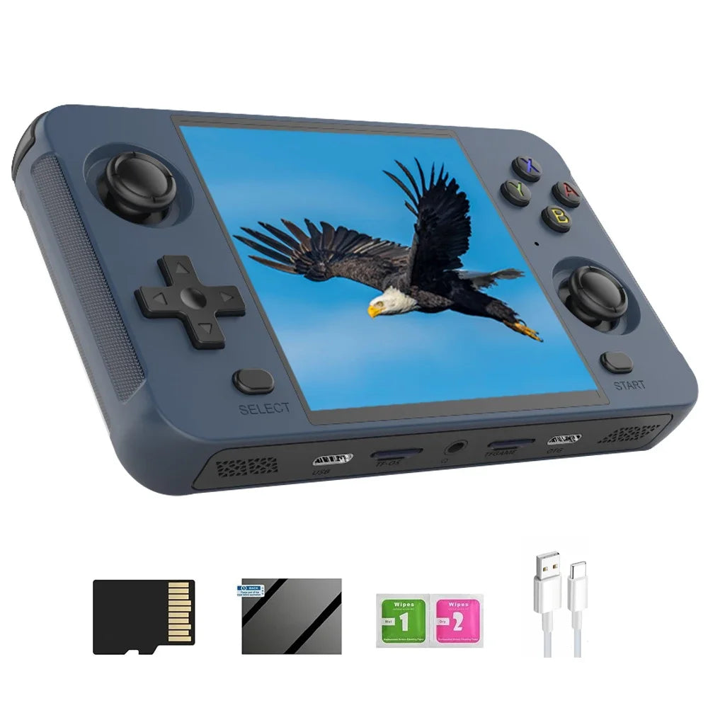 BOYHOM R40S R36S Retro Handheld Video Game Console Linux System 3.5/4.0-inch IPS Screen Portable Handheld Video Player