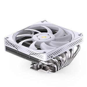 JONSBO HP-600 ARGB CPU Cooler 6 Heatpipe Down Pressure Air Cooling Radiator 12cm 4Pin PWM Mute Fan For LGA115X/1200/1700/AM4/AM5