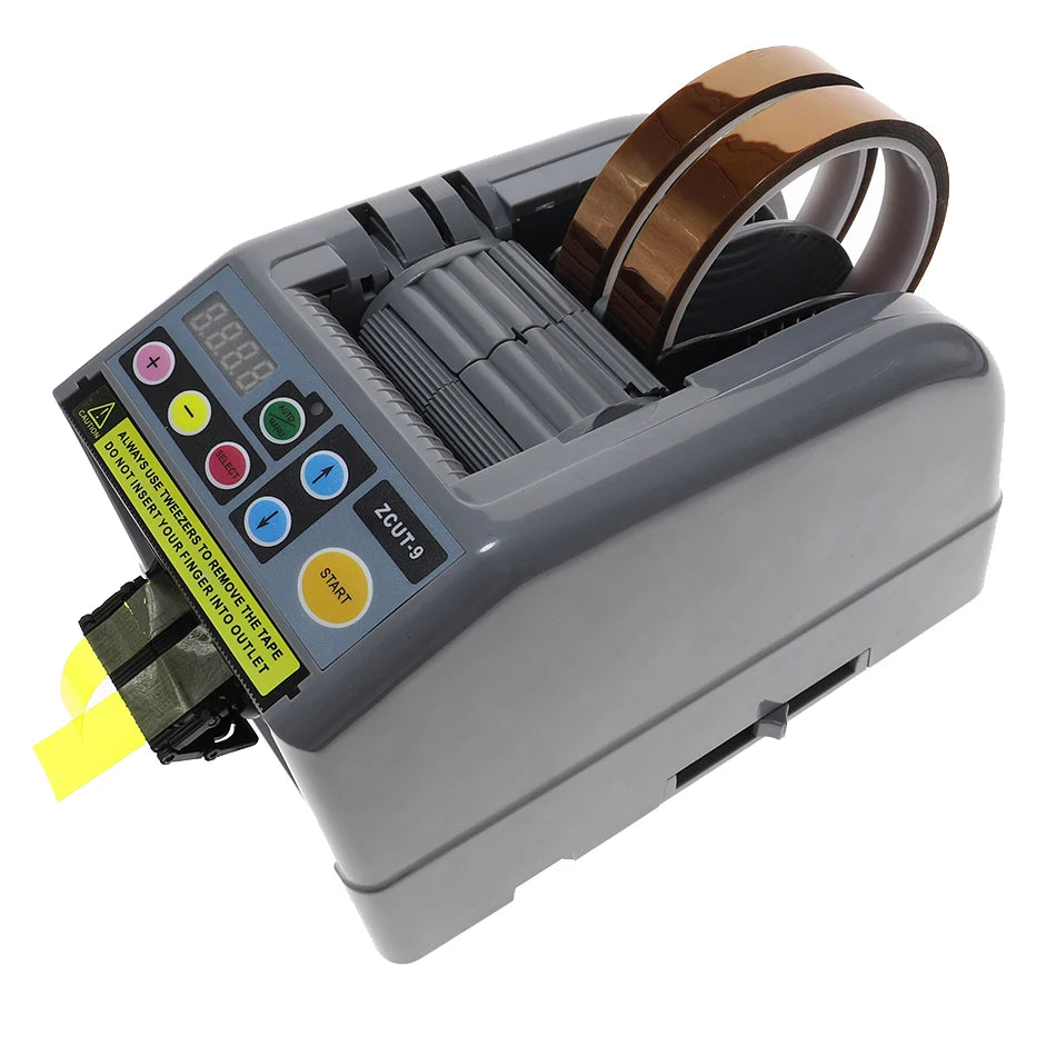 ZCUT-9 Automatic Tape Dispenser Electric Tape Cutting Machine Auto Adhesive Tape Cutter Packing Tools Masking Paper Dispenser