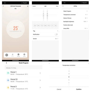 TUYA WiFi Smart Knob Thermostat  Floor Heating Water Gas Boiler Home Room Programmable Temperature Controller Alexa Google Home