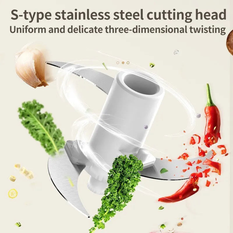 350ml Kitchen Food Shredder - Stereotech