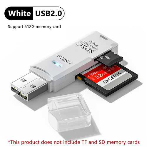 2 IN 1 USB 3.0 Micro Card Reader - Stereotech