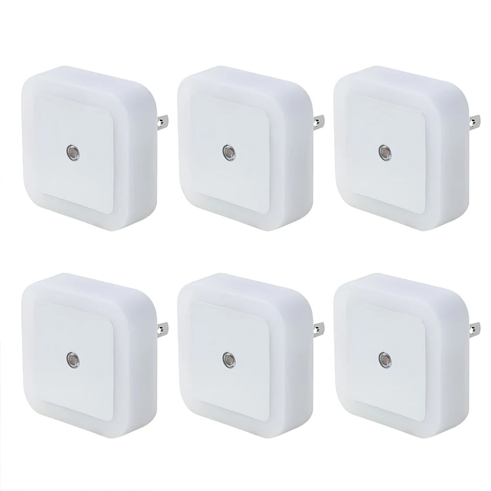 Wireless LED Night Light Sensor Lighting Mini EU US UK Plug Night light Lamp for Home Room Bedroom Stairway Decoration Lights