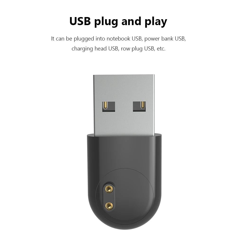 Smart Bracelet Charging Base Mini USB Charger for Xiaomi Mi Band 7 6 5 NFC Smart Bracelet Watch Charging Base