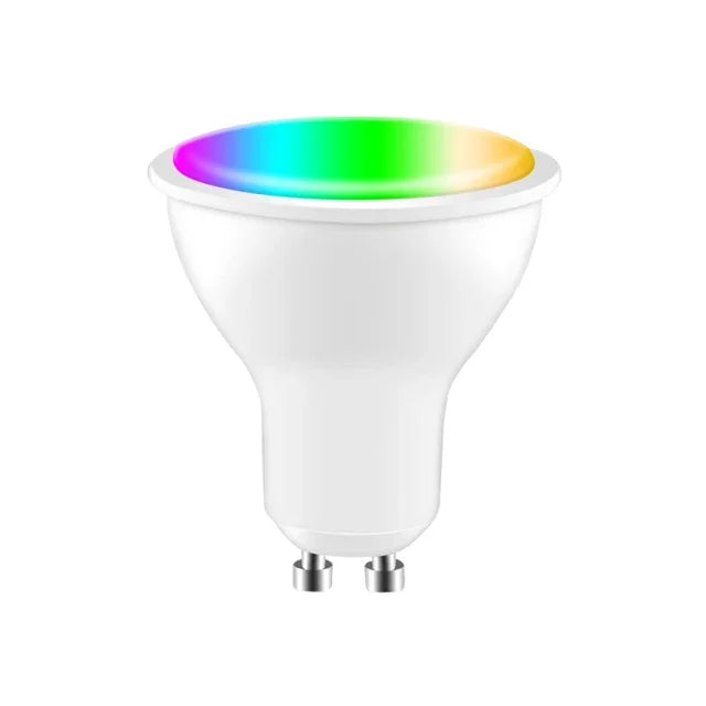 AUBESS Tuya WiFi Smart LED GU10 Bulbs - RGB Dimmable Lamps - Works with Alexa &amp; Google Home