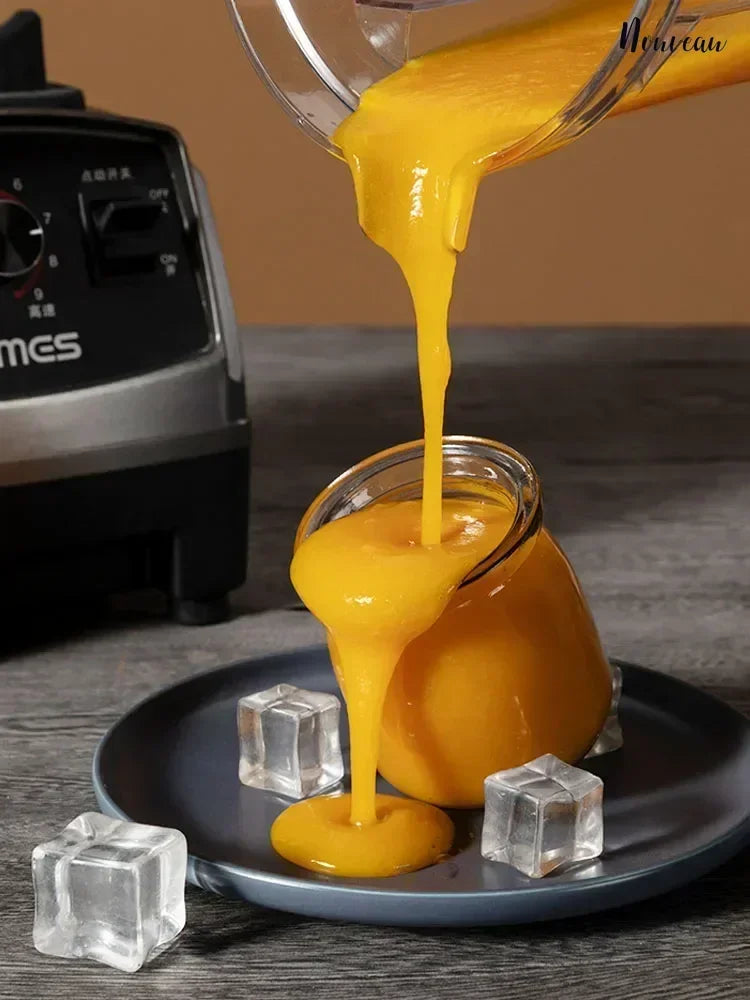 2200W Heavy Duty Commercial Blender Fruit Blender Juicer Food Processor Smoothie Blender High Power Juicer Crusher 220V