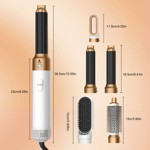 New professional Hair Dryer 5 in 1 Hair Styler High Speed Hot Air Brush Powerful Hairdryer Multifunctional Constant Blow Dryer