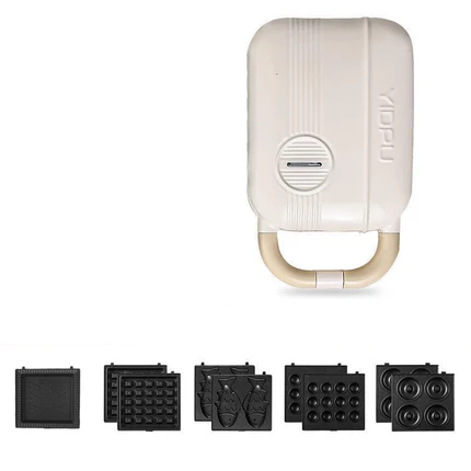 Mini Sandwich Machine Breakfast Maker Multi Cookers Toasters Electric Ovens Hot Plates Bread Pancake Waffle Donuts - Stereotech