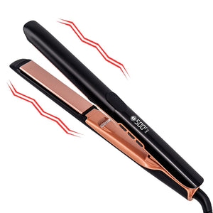 Ionic Hair Straightener Curler Keratin Treatment 500°F Hair Flat Irons For Frizzy Hair Recovers Damage Straightening Iron