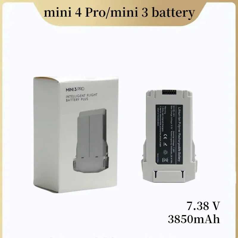 Drone battery for mini 4 Pro/mini 3 Pro plus series smart flight accessories 7.38V 3850mAh