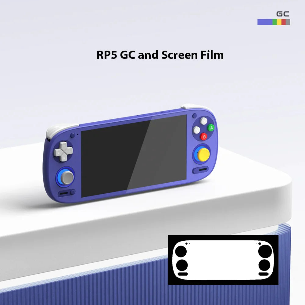 Retroid Pocket 5 Handheld Game Console 5.5Inch OLED Screen SD865 8GB+128GB RP5 with Bag Android Game Console Wifi 5000mAh