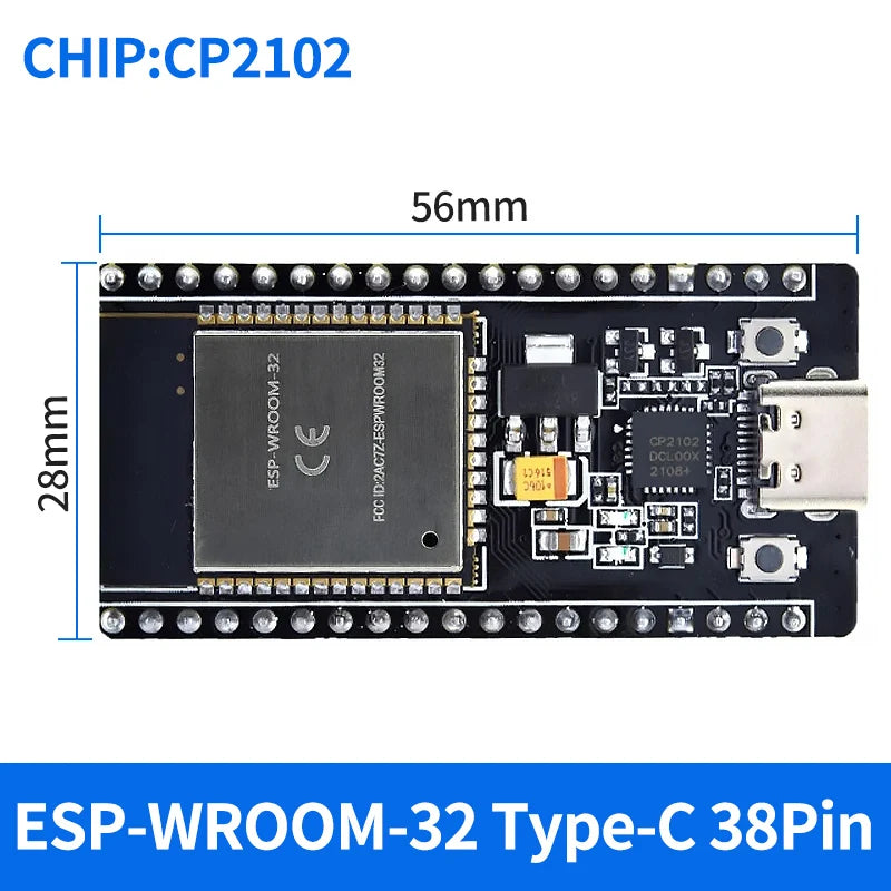 ESP32 Development Board WiFi+Bluetooth Ultra-Low Power Consumption Dual Core ESP-32S ESP32-WROOM-32D ESP32-WROOM-32U ESP 32