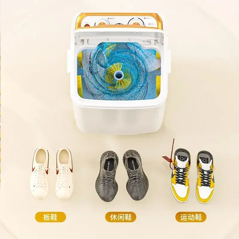 Shoe washing machine, household small shoe brush machine, semi-automatic shoe washer, sock cleaning and laundry artifact