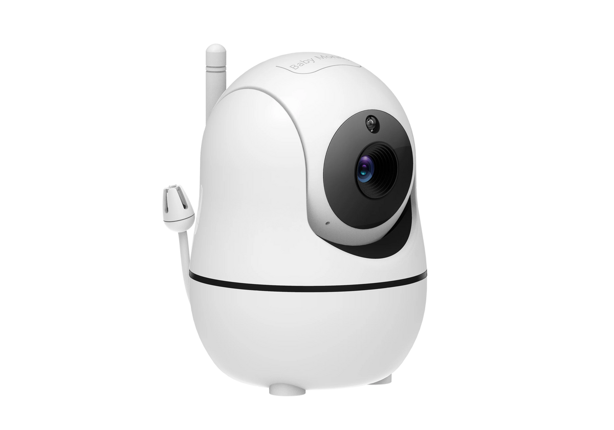 SM70V2 7&quot; 1080P HD Split Screen Video Baby Monitor with two Camera, Hack Proof, Remote Zoom/Pan/Tilt, 4000mAh Battery