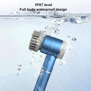 New Electric Pot Brush Charging Cleaning Dishwashing Brush Multi-functional Handheld Wireless Charging Pot Brush Kitchen Magic