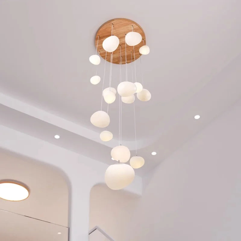 Modern stair chandelier Pendant lights indoor lighting Ceiling lamp hanging light led Chandeliers for living room indoor lightin