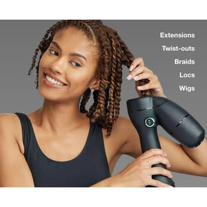 Curly, Wavy & Straight Hair - Revolutionary Reverse Blow Dryer for All Hair