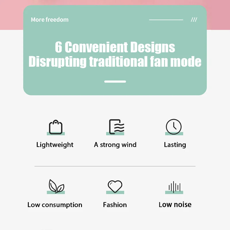 Portable Mini Handheld Fans - Stereotech