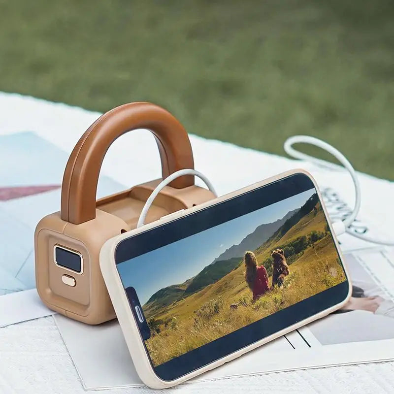 Cute Mini Hand Warmer Mobile Power Bank 2 In 1 USB Rechargeable Hand Warmers Winter Handheld Warmer Electric Heater 10000mAh