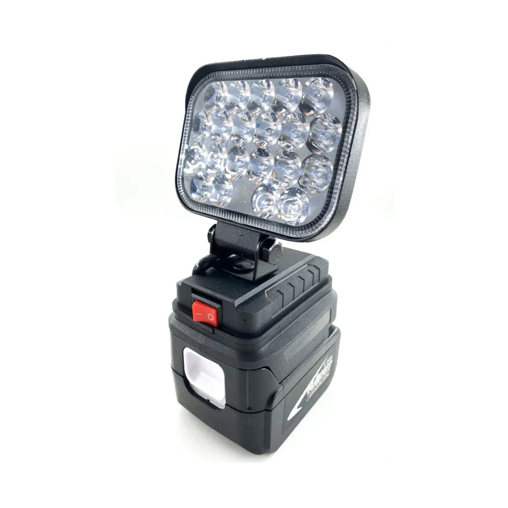 18V Li-ion Battery LED Work Light - Stereotech